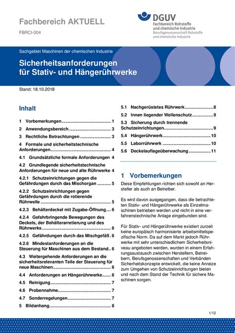 Fbrci Sicherheitsanforderungen F R Stativ Und H Nger Hrwerke