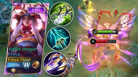 FREYA VS DYRROTH DAMAGE DI EXP LANE BEST BUILD FREYA TERSAKIT 2024