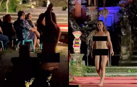 Ini Video Viral Bule Tari Bali Tanpa Busana Menit Detik Menit Co Id