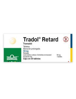 Precio Tradol Retard Mg Con Tabletas Farmalisto Mx