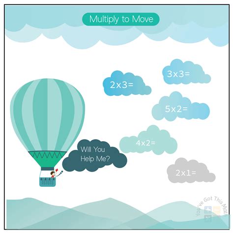 Fun Hot Air Balloon Math Worksheets Free PDF