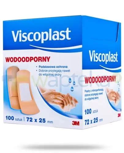 Plastry Wodoodporny Mm X Mm Sztuk Viscoplast Cena Opinie