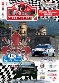 Firenze Motor Rally Reggello 2022 Classifica Percorso