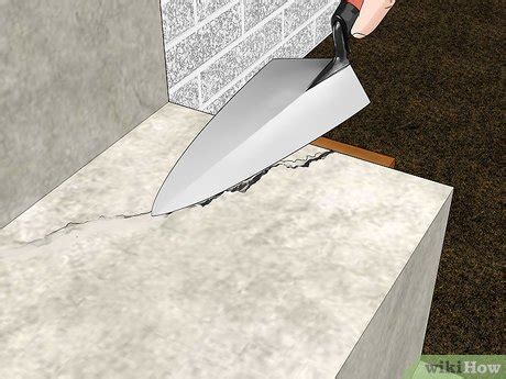 how to fix cement cracks
