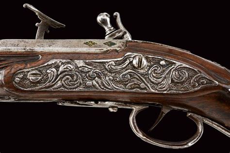 Sold Price A Pair Of Flintlock Snaphaunce Pistols By G Guardiani