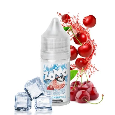 Liquido Zomo Nicsalt Halls Cherry Cigarro Eletr Nico Pre O