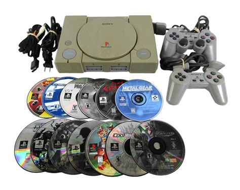 ShopTheSalvationArmy - Sony PlayStation 1 with 13 Games and 2 ...