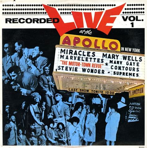 Various Motor Town Revue Vol 1 Recorded Live At The Apollo