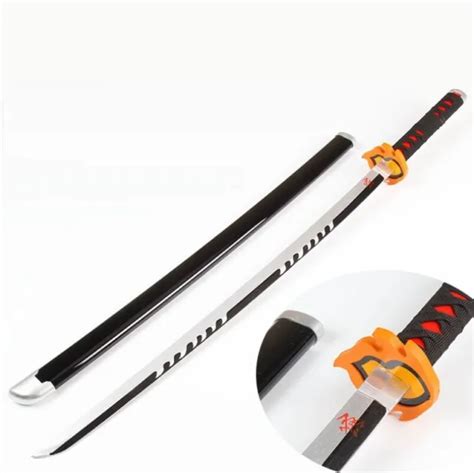 Demon Slayer Kyojuro Rengoku Nichirin Sword Kimetsu No Yaiba Cosplay