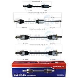 Bmw Cv Axle Shaft Kit Front And Rear Surtrack Bm Kit