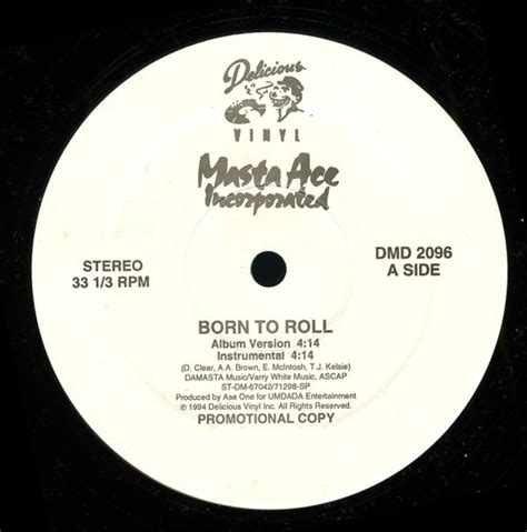 Masta Ace Incorporated Born To Roll Album Inst