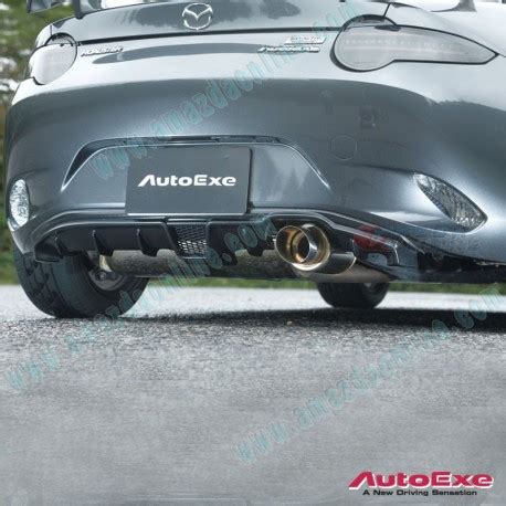 Autoexe Sports Single Tip Exhaust Cat Back Fits Miata Nd