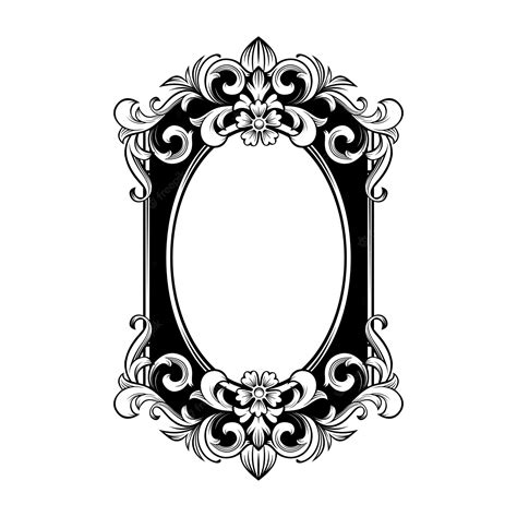 gold baroque accents clipart illustrations instant  clipart