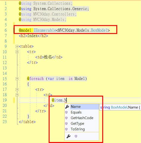 Day Asp Net Mvc Strongly Typed Views It It