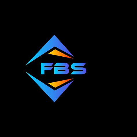 FBS abstract technology logo design on white background. FBS creative ...