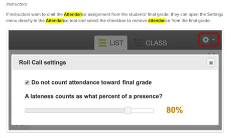 Attendance In Canvas OCC Canvas Support