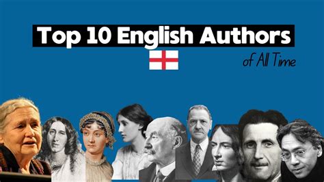 10 Best English Novels Of All Time Top 10 English Auhors Youtube