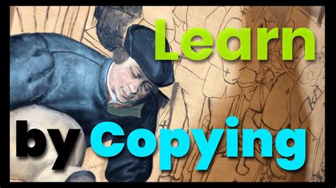 Learn To Paint By Copying Art Youtube