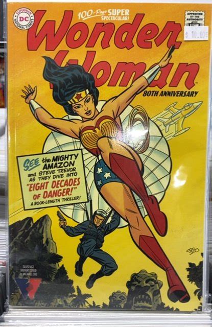 Wonder Woman Th Anniversary Page Super Spectacular Cho Cover