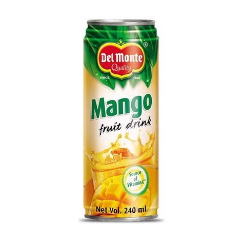 Del Monte Mango Juice 240ml Spices And Flavours