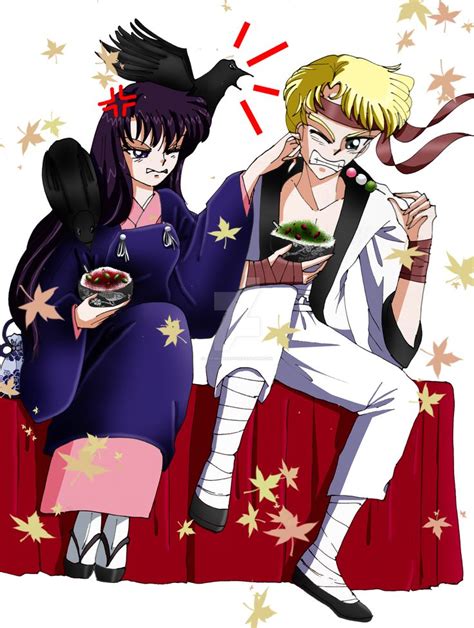 Rei X Jadeite Crossover Rurouni Kenshin Sailor Moon Art Sailor Moon