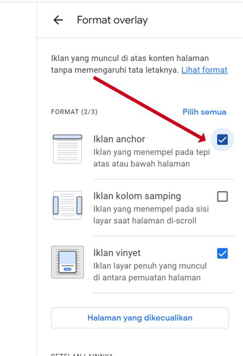 Cara Memasang Iklan Anchor Google Adsense Di Wordpress