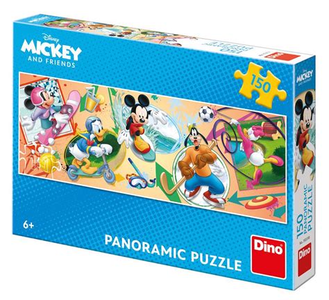 Puzzle Mickey Panoramic Pieces Puzzle Usa