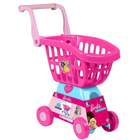 Carrinho De Compras Da Barbie Mercadinho Infantil Cotiplas Shopee