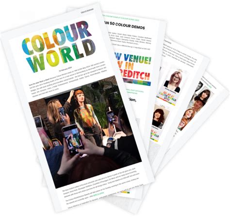 Newsletter Colour World