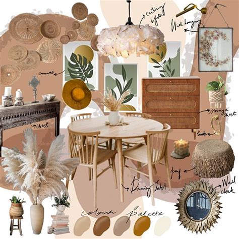 02 3 BoHostyle Dinning Room Boho Room Decor Interior Design Mood