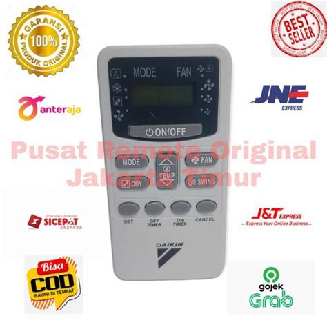 Promo Remote Remot Ac Daikin Arc416a Original Asli Diskon 23 Di Seller