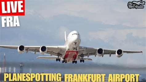 Live Planespotting Frankfurt Airport Am Ende Der Startbahn West