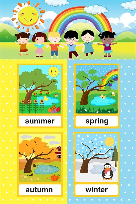 Seasons Chart For Kids