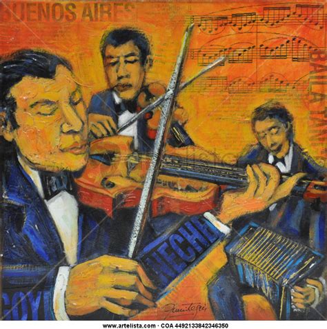 De la serie Tango Violines y bandoneón José Aníbal Inurritegui