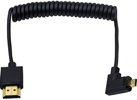 Duttek Micro Hdmi To Standard Hdmi Cable Micro Hdmi To Hdmi Coiled