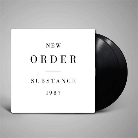 New Order Substance 2023 Reissue Resident Vinyl