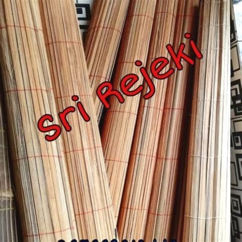 Jual Tirai Kerai Bambu X M Tanpa Katrol Kerai Kere Keray Krey