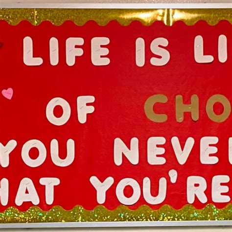 Life is a Box of Chocolates | George R. Austin Intermediate School