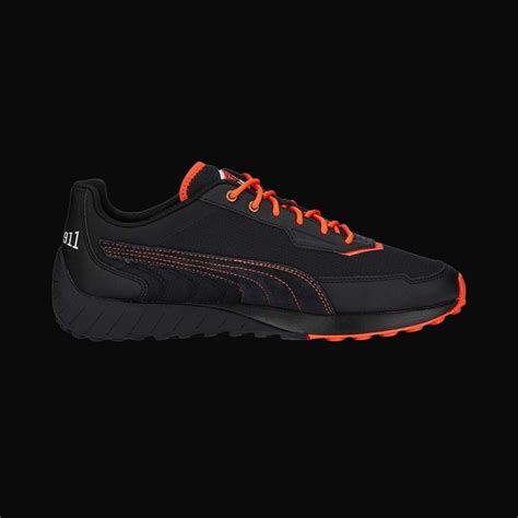 Chaussure Porsche 911 Rallye Speedfusion Puma Sneaker Noir Orange