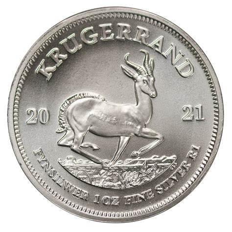 2021 1oz Silver Krugerrand Coin - Gold Bullion Co