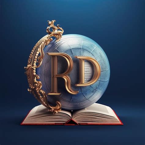 Premium Photo Abstract Symbol Of A Globe Resting On An Open Book