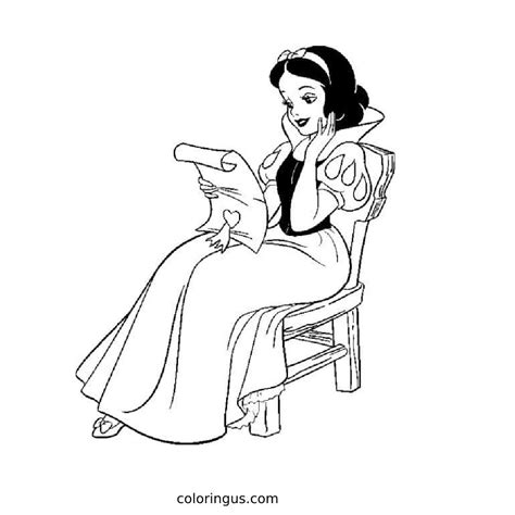 Snow White Coloring Pages Disney Princess Coloring Pages Snow White