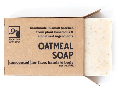 Oatmeal Soap Sensitive Skin Soap Unscented Soap Natural | Etsy