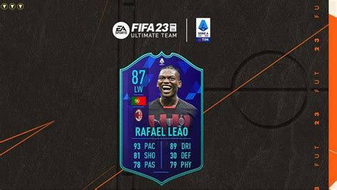 Fifa 23 Rafael Leao Serie A Potm Sbc How To Complete Estimated Costs