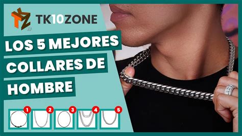 Los 5 Mejores Collares De Hombre Youtube