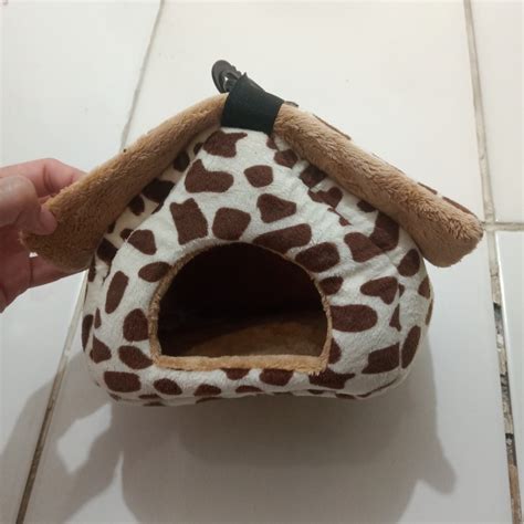 Rumah Hamster Landak Sugar Glider Perlengkapan Hewan Aksesoris Hewan