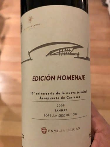 Familia Deicas Edición Homenaje Tannat Vivino US