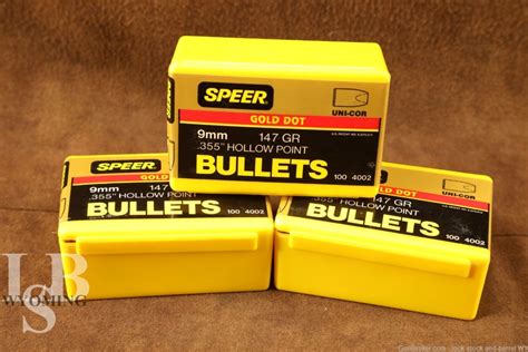 X Speer Gold Dot Mm Gr Hp Bullets Reloading Bullets At