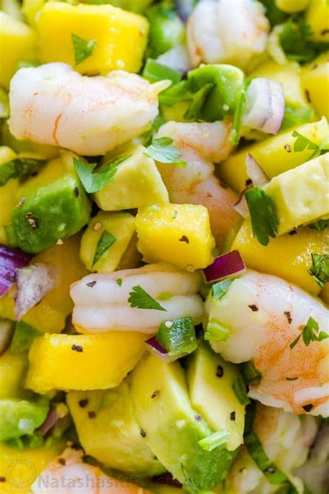 Mango Shrimp Salsa Recipe NatashasKitchen