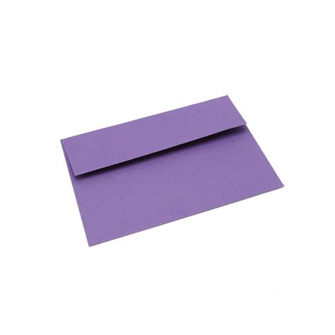 Closeouts Basis Premium Envelope A2 4 38x5 34 Dark Purple 50pkg